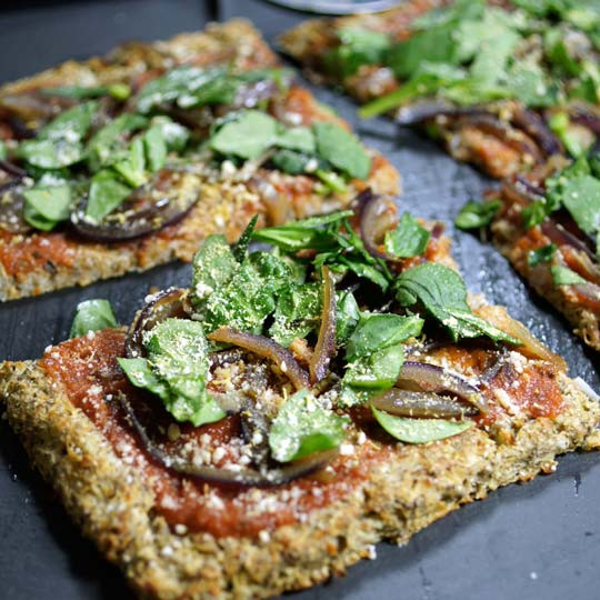 Cauliflower Pizza Crust Recipe Vegan
 Vegan Cauliflower Pizza Crust
