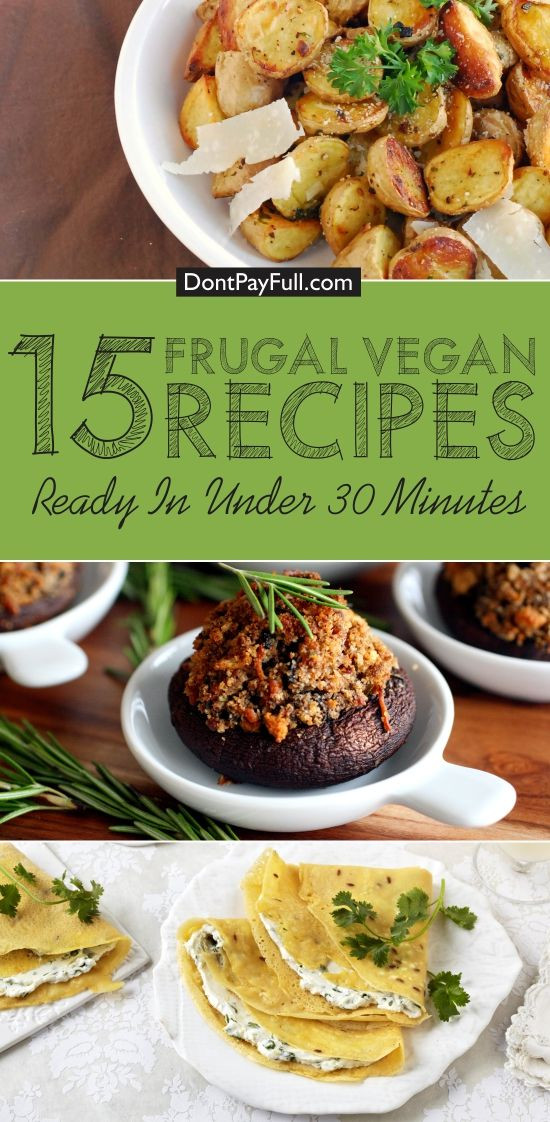 Cheap And Easy Vegetarian Recipes
 17 Best ideas about Cheap Vegan Meals on Pinterest