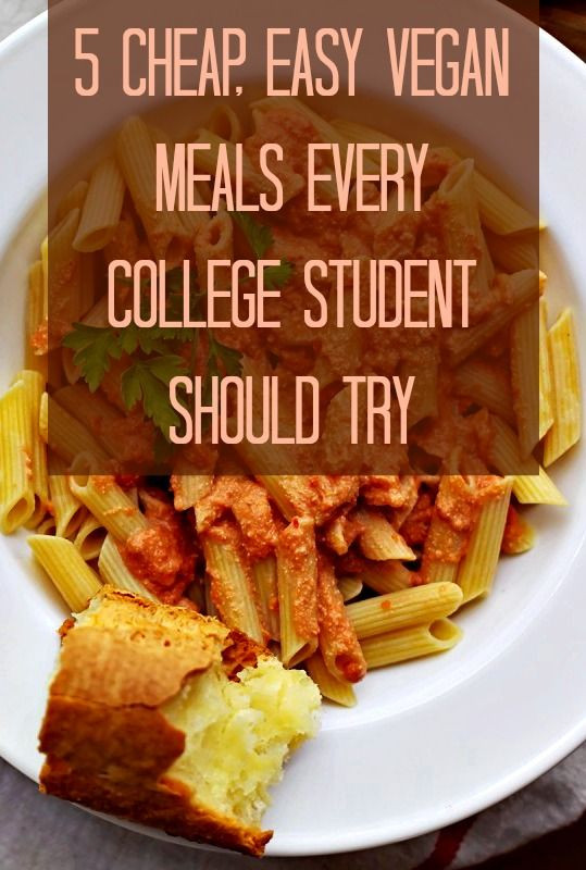 Cheap Vegan Recipes For College Students
 17 Best ideas about Cheap Vegan Meals on Pinterest