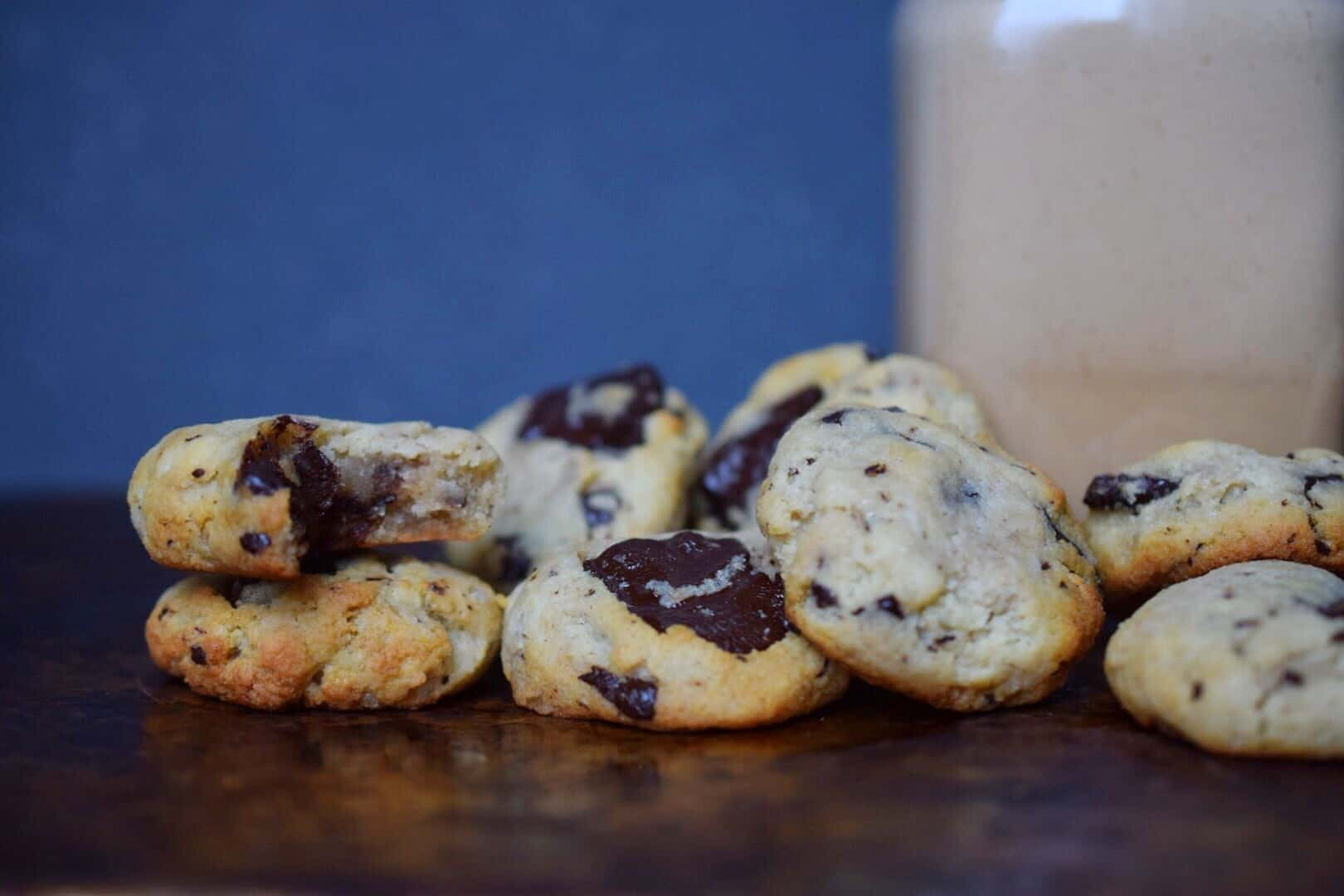Chewy Keto Chocolate Chip Cookies
 Chocolate Chip Keto Cookies CHEWY Paleo Dairy Free