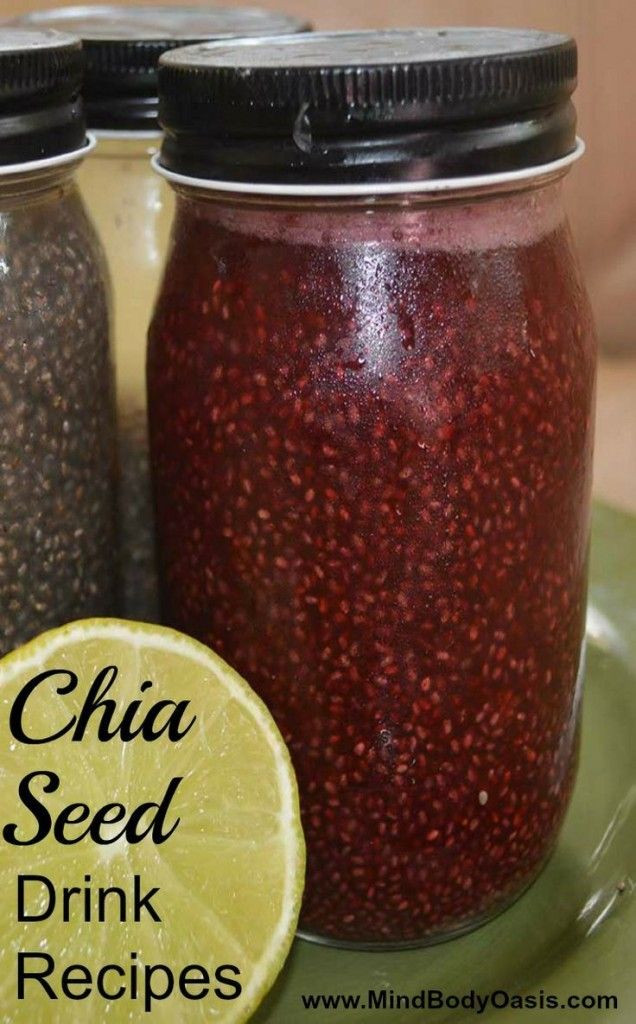 Chia Seed Recipes For Weight Loss
 Gettin Our Skinny Chia Seed Drinks