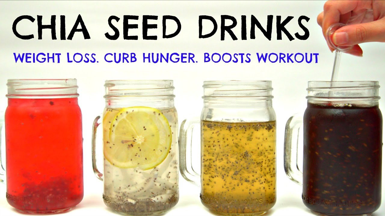 Chia Seed Recipes For Weight Loss
 Chia Seed Drinks for Weight Loss & Curb Hunger