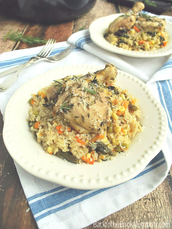 Chicken And Rice Casserole Healthy
 e Pot Chicken and Rice with Ve ables