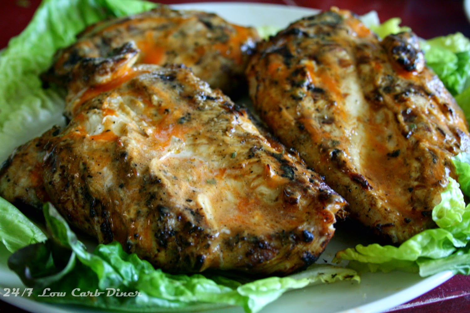 Chicken Breast Recipes Low Carb
 24 7 Low Carb Diner Buffalo Grilled Chicken Breast