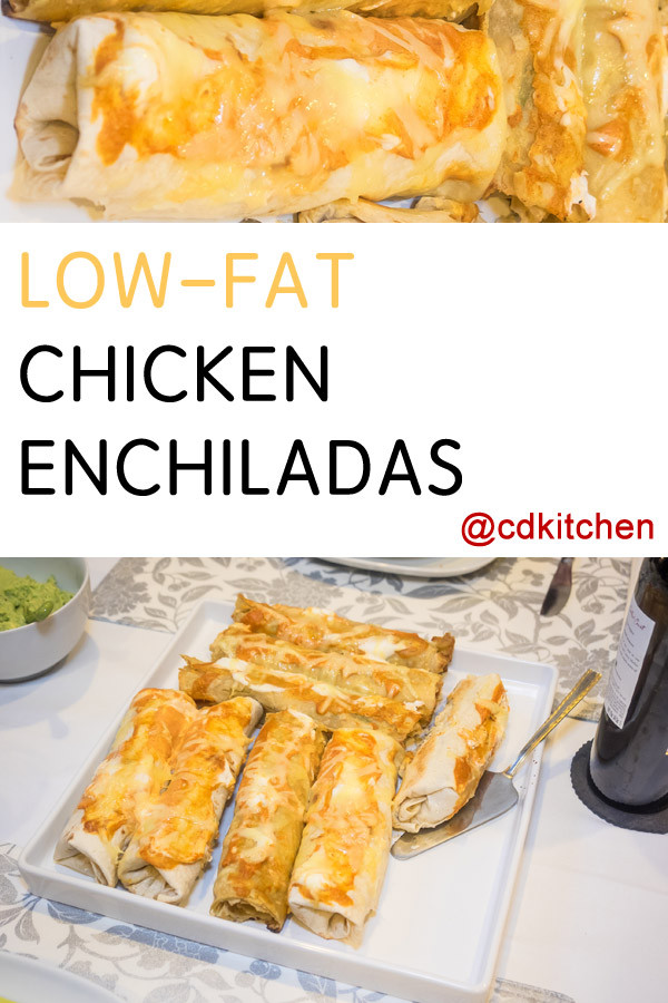 Chicken Low Fat Recipes
 Low Fat Chicken Enchiladas Recipe
