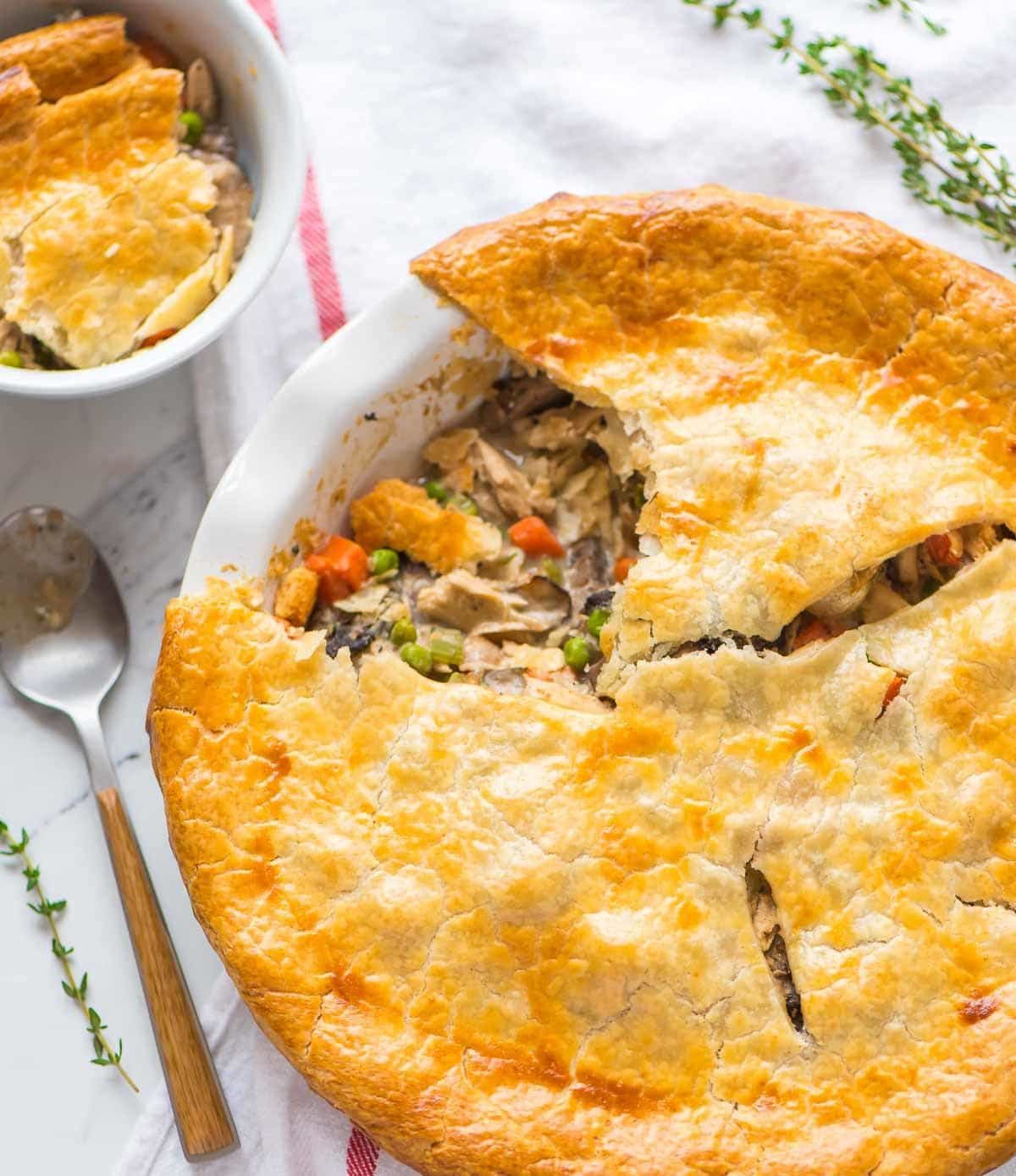 Chicken Pot Pie Recipe Healthy
 Healthy Chicken Pot Pie