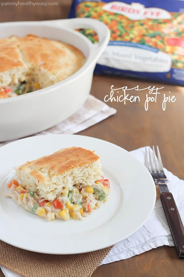 Chicken Pot Pie Recipe Healthy
 easy healthy chicken pot pie