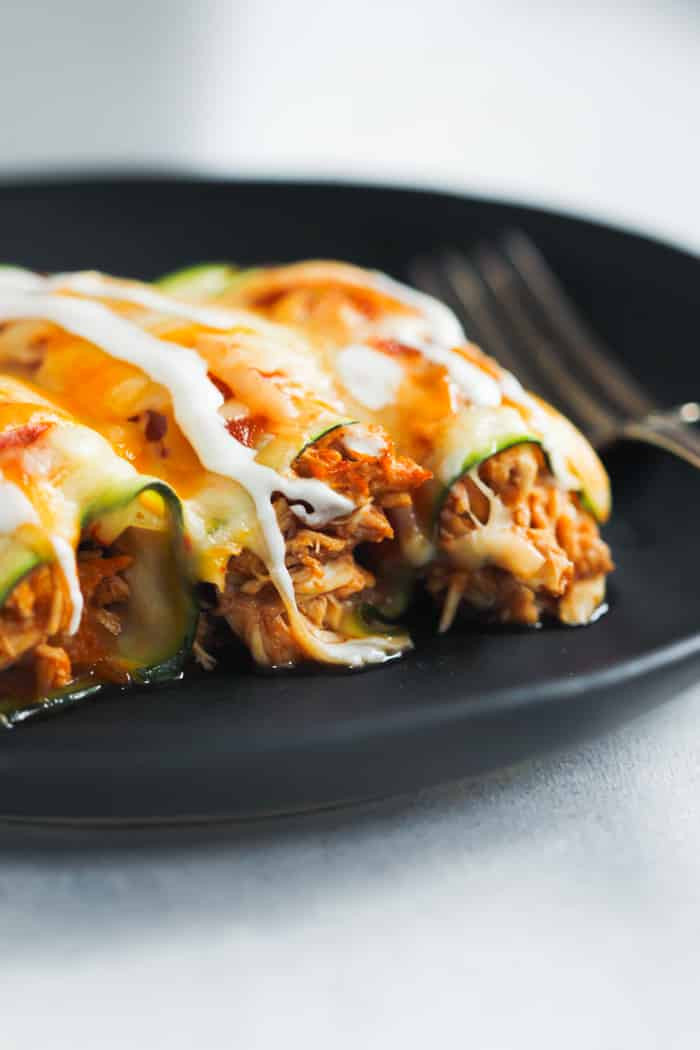 Chicken Recipes Low Carb
 Low Carb Chicken Zucchini Enchilada Primavera Kitchen