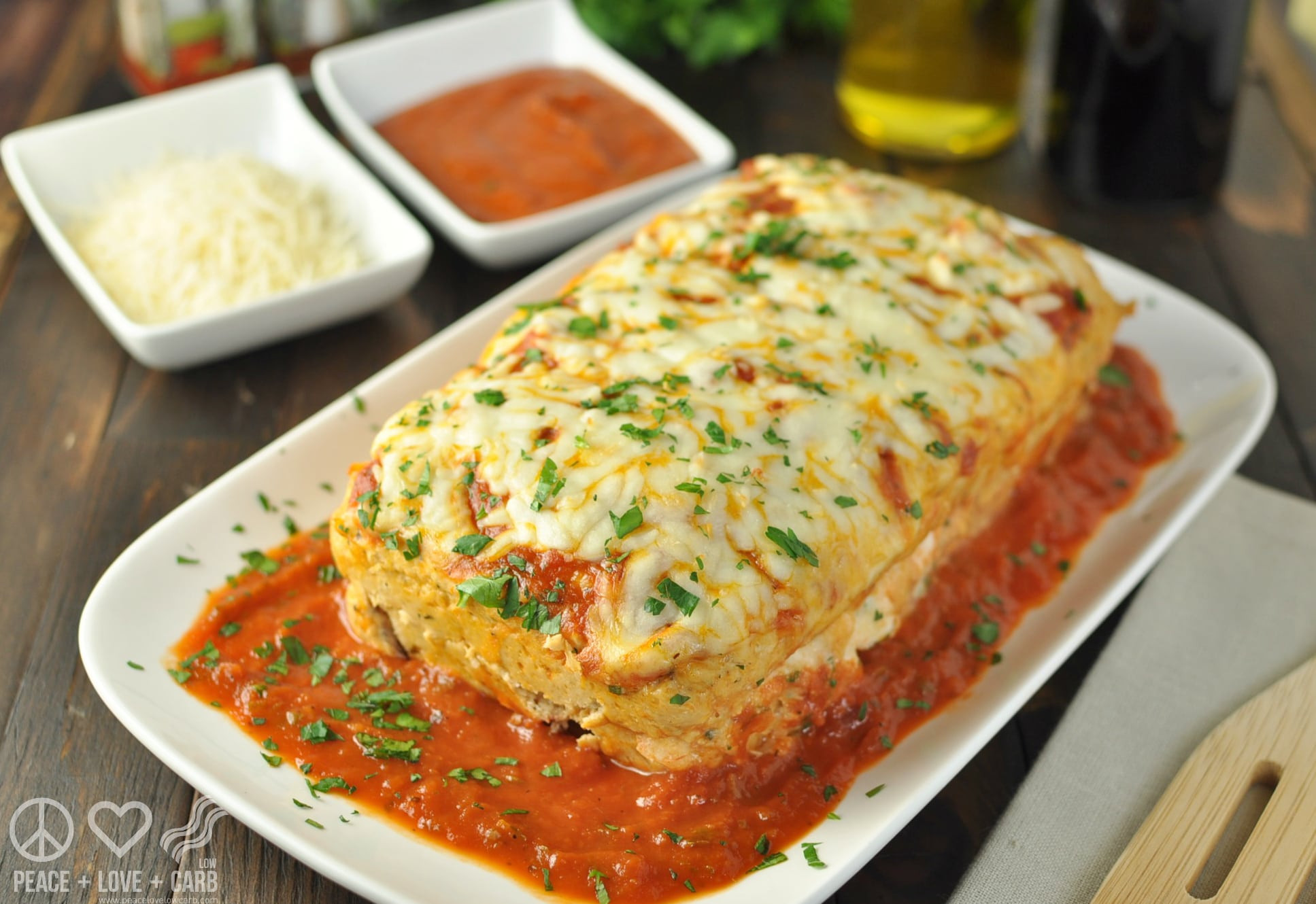Chicken Recipes Low Carb
 Stuffed Chicken Parmesan Meatloaf Low Carb Gluten Free