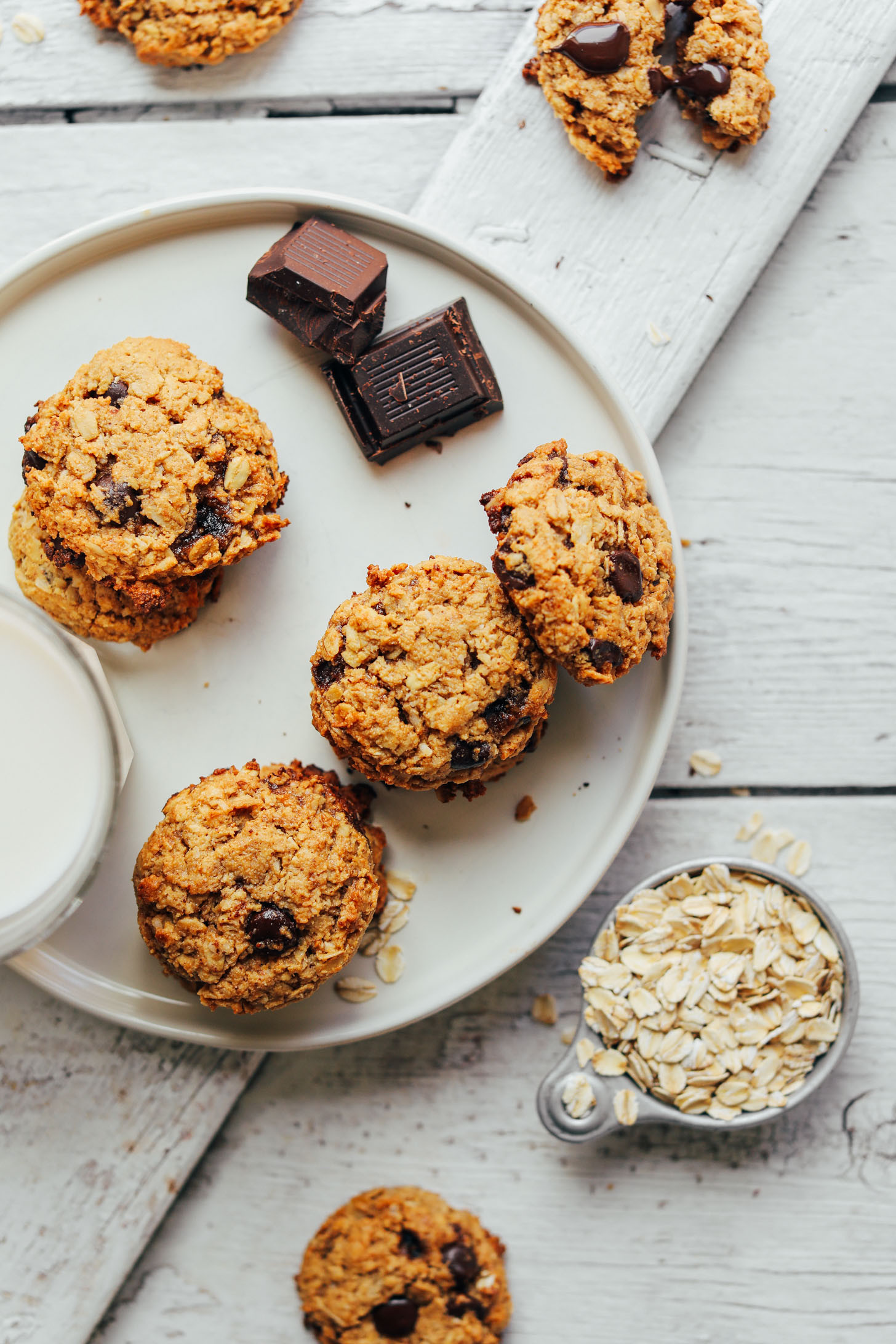 Choc Chip Oatmeal Cookies Healthy
 Gluten Free Oatmeal Chocolate Chip Cookies