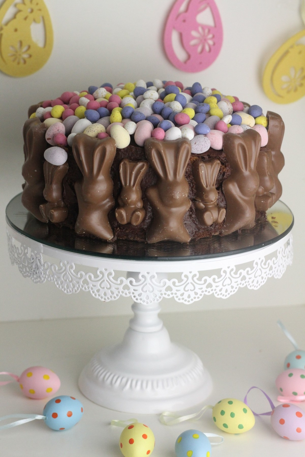 Chocolate Easter Cake
 Malteser MaltEaster Bunny & Mini Egg Chocolate Cake
