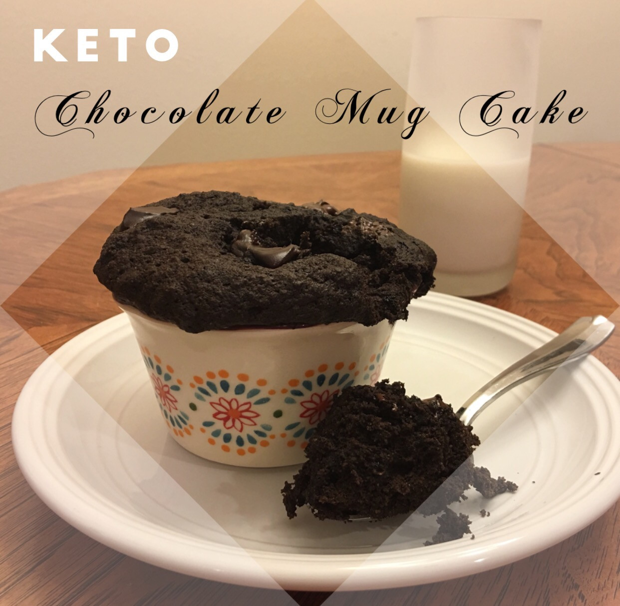 Chocolate Keto Mug Cake
 keto mug cake