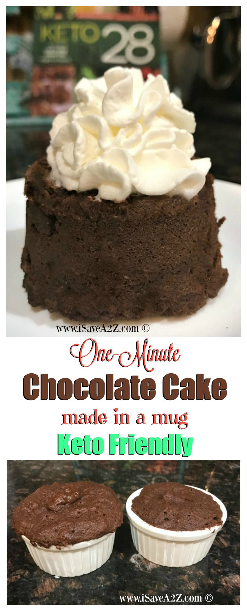 Chocolate Keto Mug Cake
 e Minute Keto Chocolate Mug Cake iSaveA2Z
