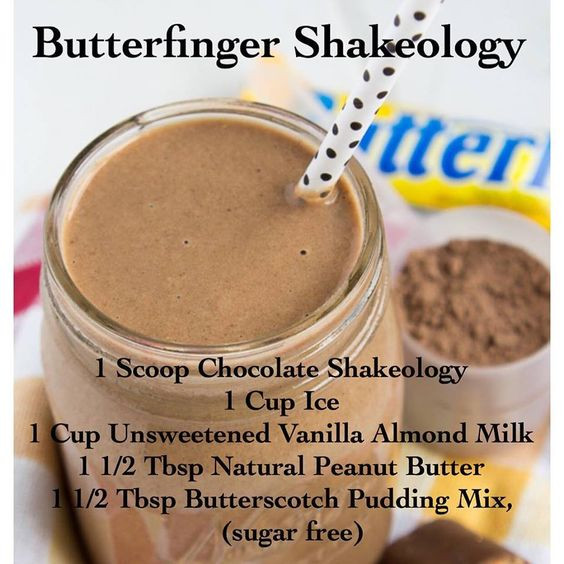 Chocolate Vegan Shakeology Recipes
 Butterfinger Shakeology made with Chocolate Shakeology I