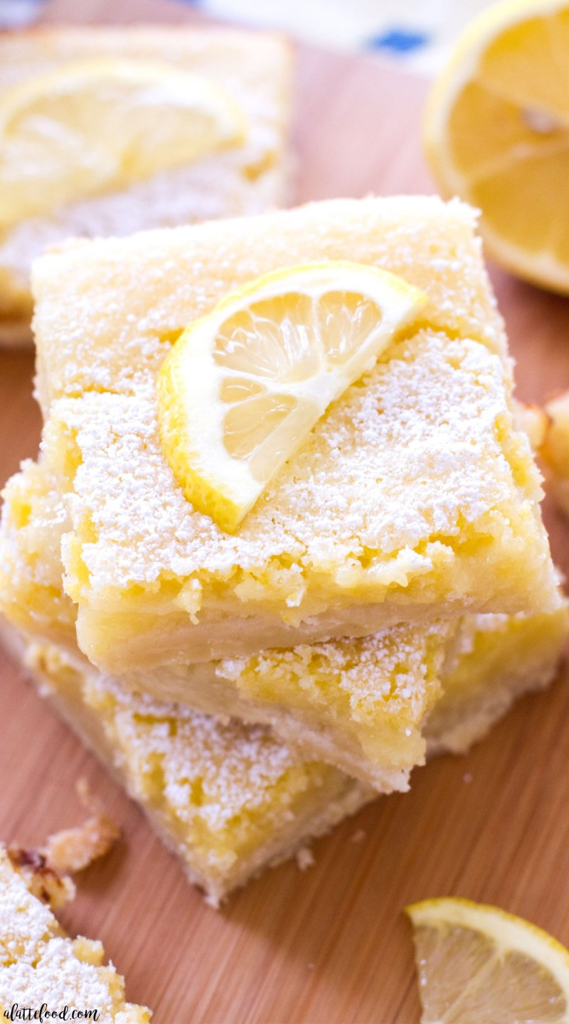 Classic Easter Desserts
 Classic Lemon Bars