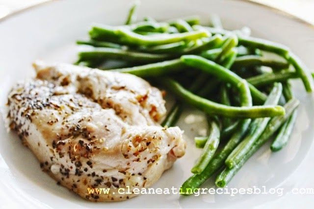 Clean Eating Chicken Recipes For Weight Loss
 Healthy dinner idea Herb and Pepper Rubbed Broiled