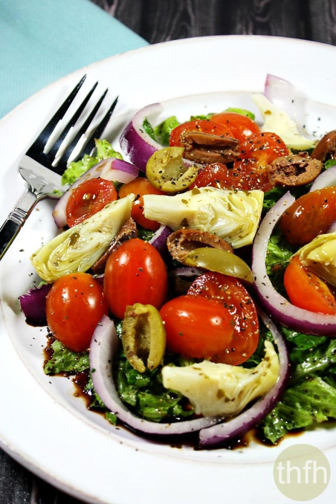 Clean Eating Vegetarian
 Clean Eating Vegan Greek Salad