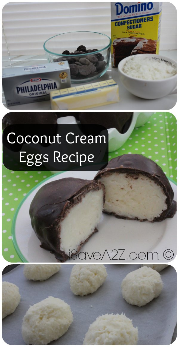 Coconut Cream Easter Eggs Recipes
 Coconut Cream Eggs Recipe iSaveA2Z