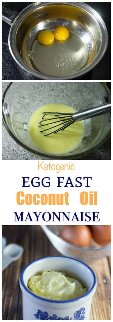 Coconut Oil Keto Diet
 Egg Fast Coconut Oil Mayonnaise for Keto Diet