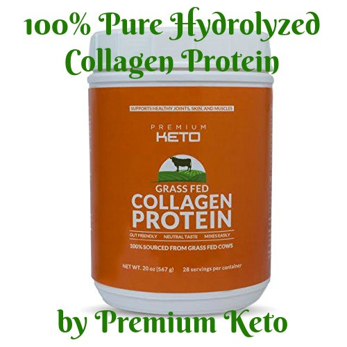 Collagen On Keto Diet
 GlamRiver Pure Hydrolyzed Collagen Protein by