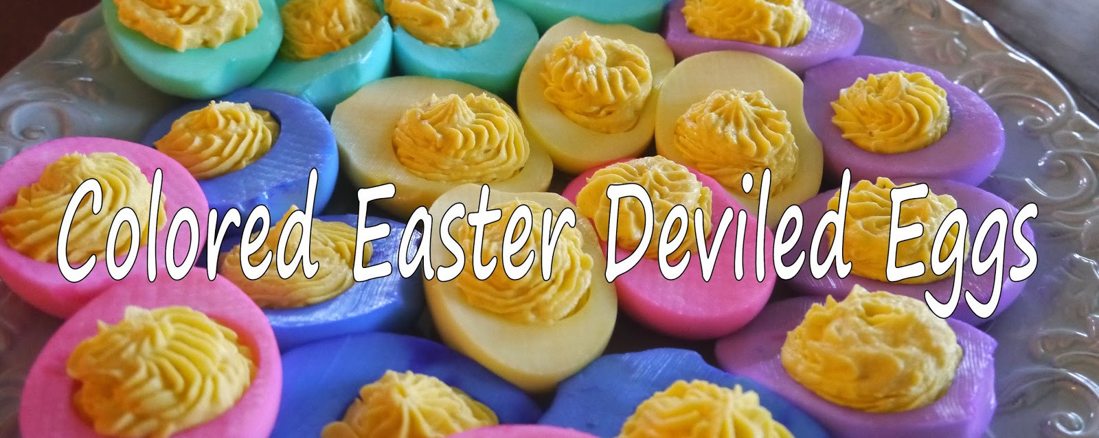 Colored Easter Deviled Eggs
 I Can Totally Do That Colored Easter Deviled Eggs