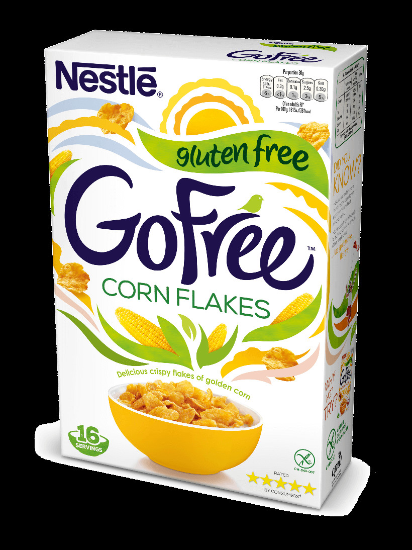 Corn Flakes Gluten Free
 Nestlé GoFree Corn Flakes Products