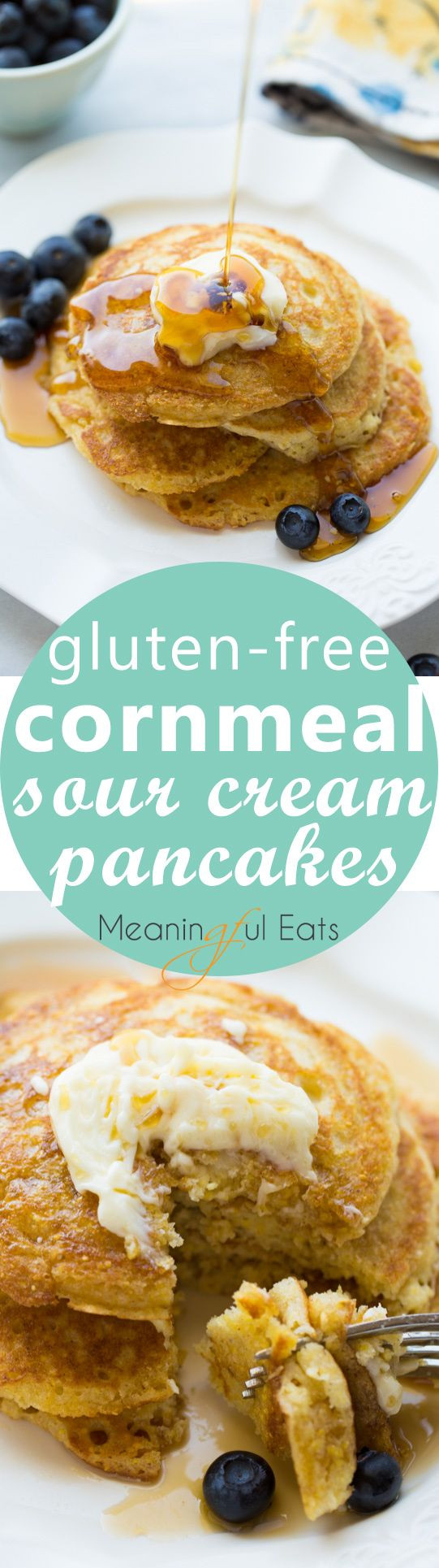 Cornmeal Gluten Free
 Gluten Free Cornmeal Sourcream Pancakes Recipe