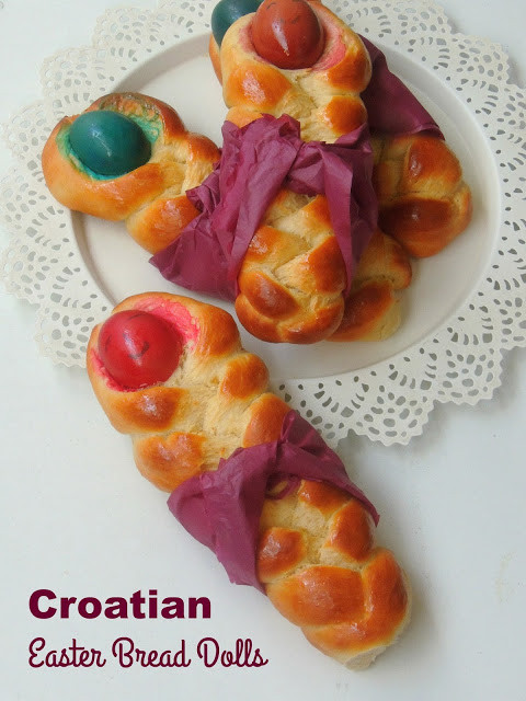 Croatian Easter Bread
 Priya s Versatile Recipes Primorski Uskrsne Bebe