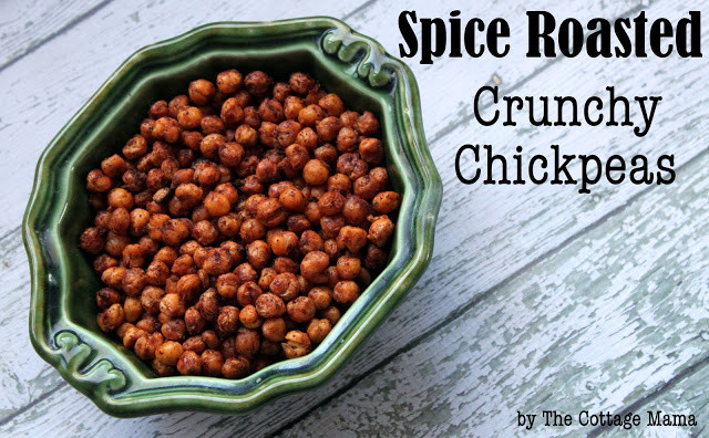 Crunchy Healthy Snacks
 Easy Healthy Snack Spice Roasted Crunchy Chickpeas