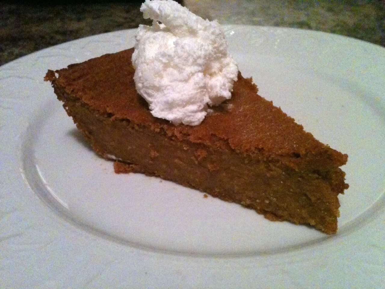 Crustless Dairy Free Pumpkin Pie Easy Crustless Pumpkin Pie The Fit Cookie