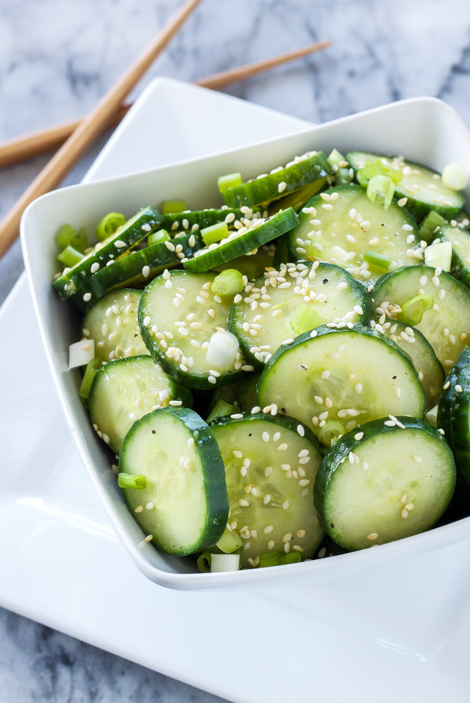 Cucumber Recipes Vegan
 Asian Cucumber Sesame Salad Recipe Runner