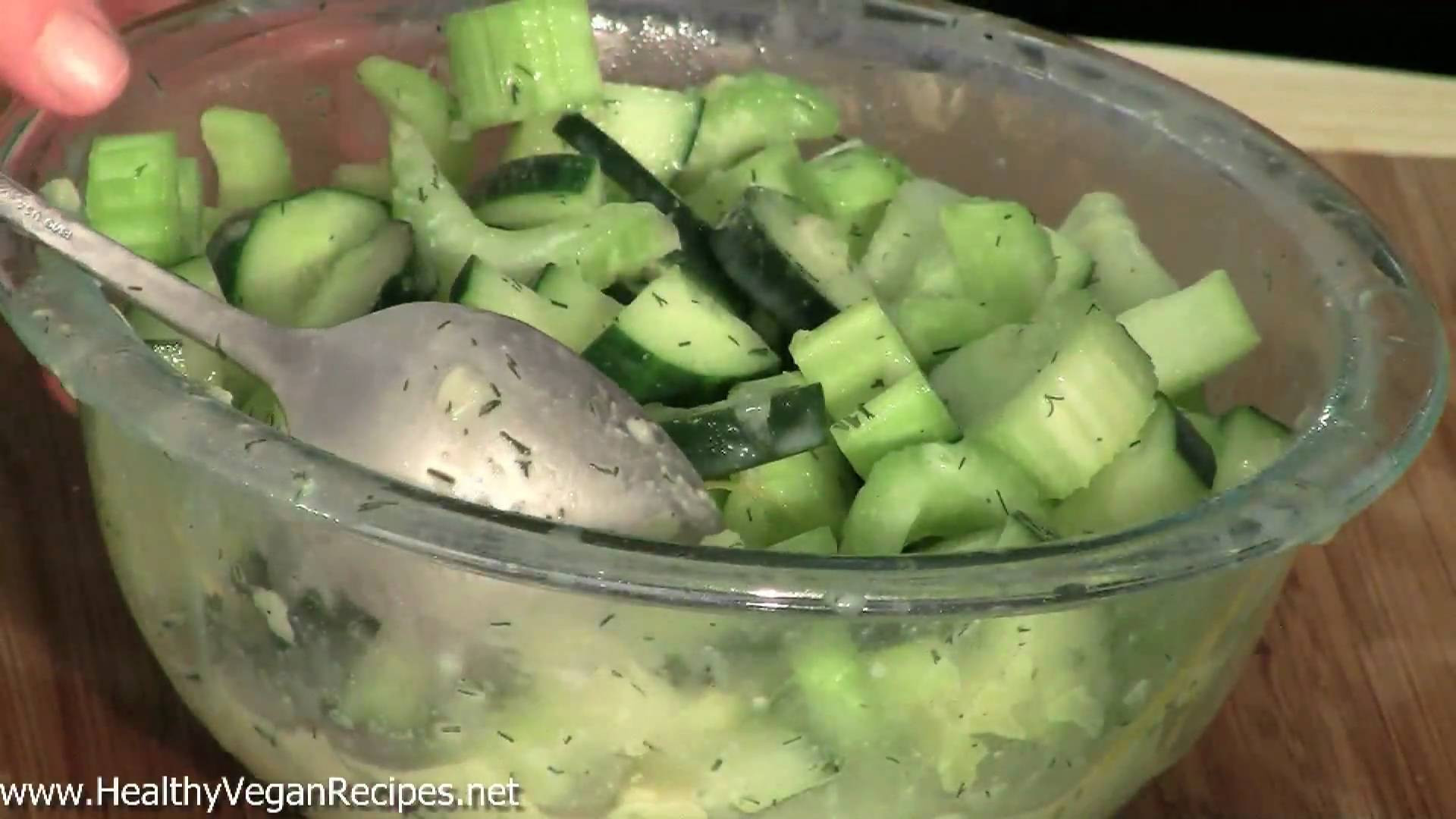 Cucumber Recipes Vegan
 Cucumber Salad Recipe – Healthy Vegan Recipes Video