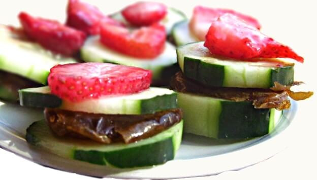 Cucumber Recipes Vegan
 Raw Cucumber Tea Sandwiches Recipe [5 Minute Recipe Series