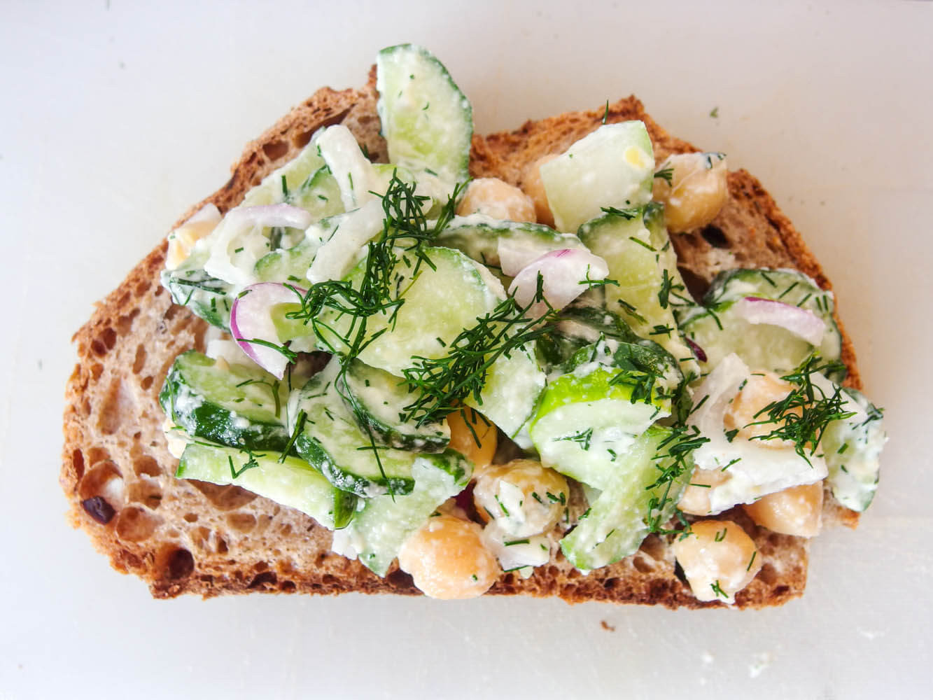 Cucumber Recipes Vegan
 Vegan Cucumber Salad with Chickpeas and Dill
