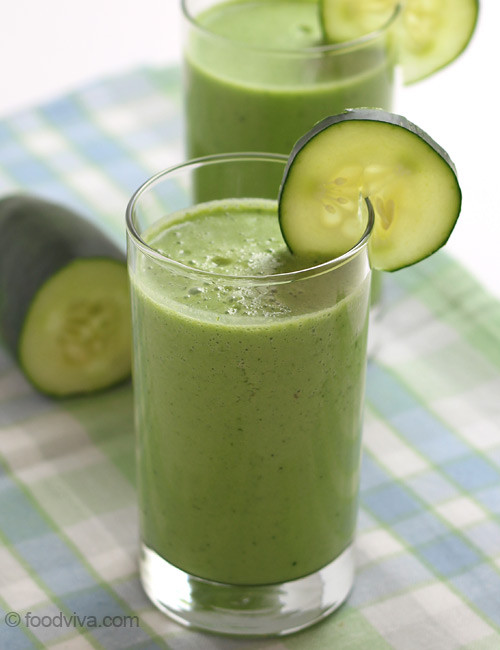 Cucumber Smoothies For Weight Loss
 How to Make Cucumber Smoothie With Yogurt and Melon