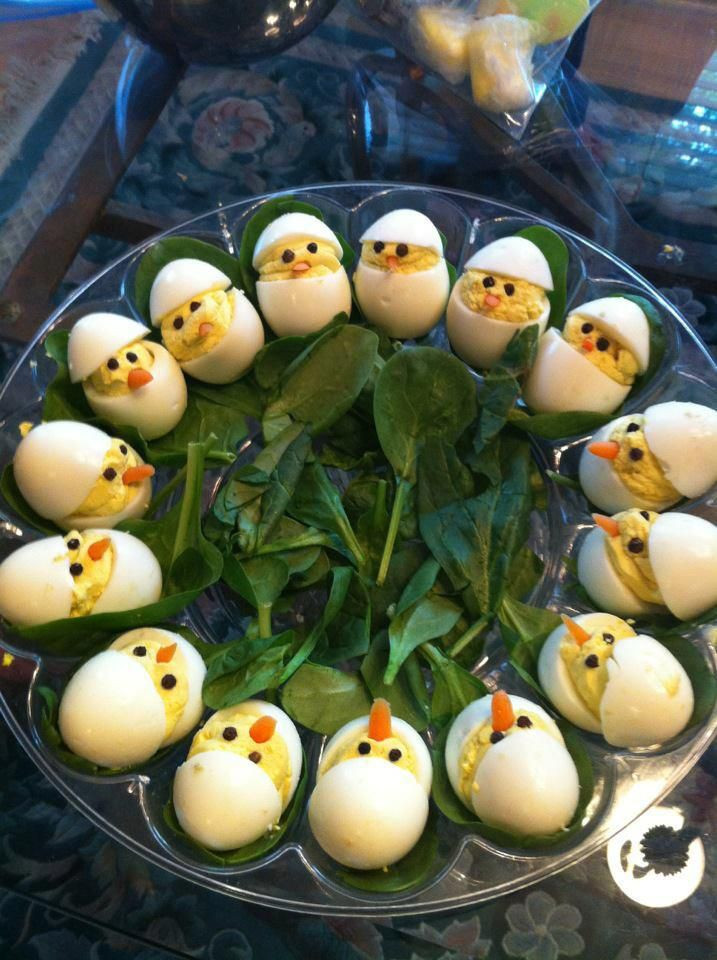 Cute Deviled Eggs For Easter
 17 Best images about Food Deviled Eggs on Pinterest