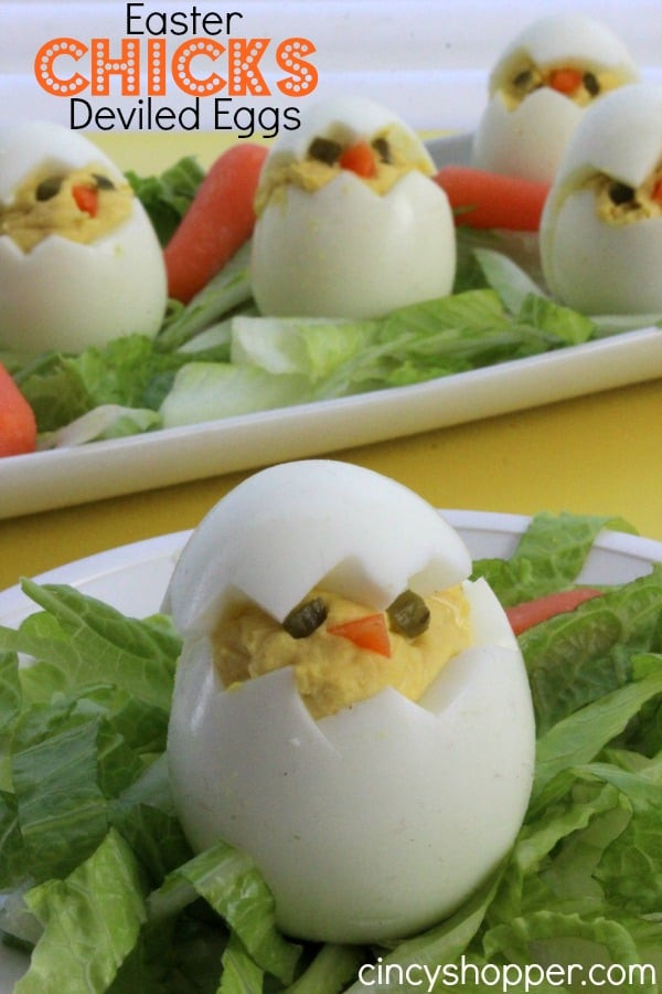 Cute Deviled Eggs For Easter
 Easter Chicks Deviled Eggs CincyShopper