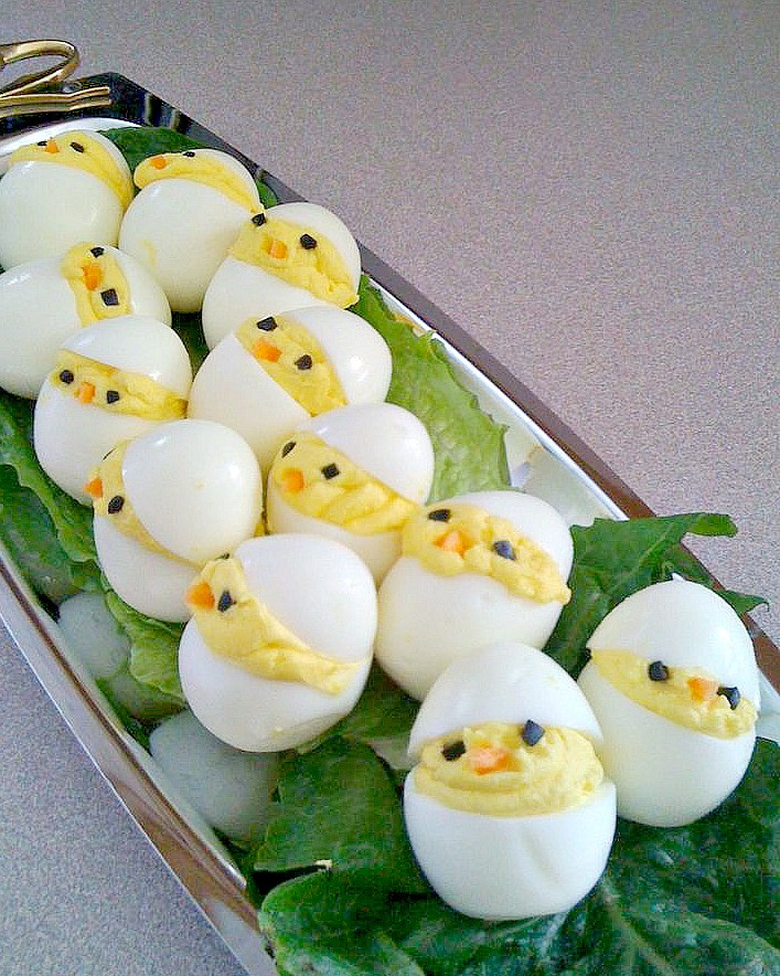 Cute Deviled Eggs For Easter
 Devilled Eggs Chick on the Ranch Fun Crafts Kids