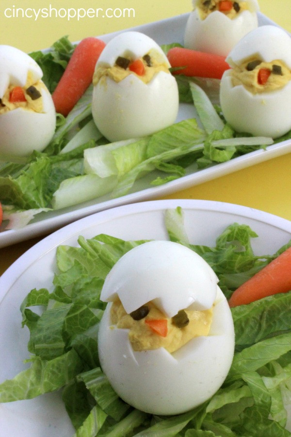 Cute Deviled Eggs For Easter
 Easter Chicks Deviled Eggs CincyShopper