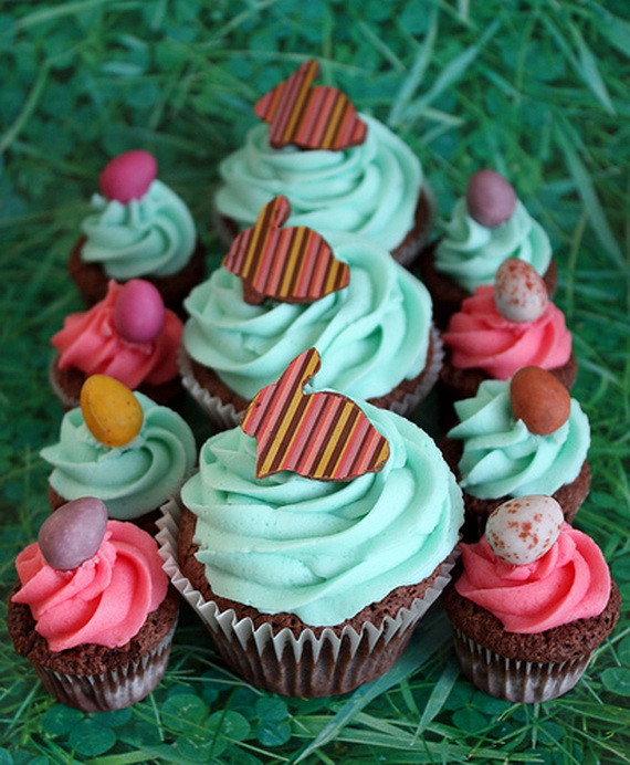 Cute Easter Cupcakes
 Cute Easter Cake and Cupcake Decorating Ideas family