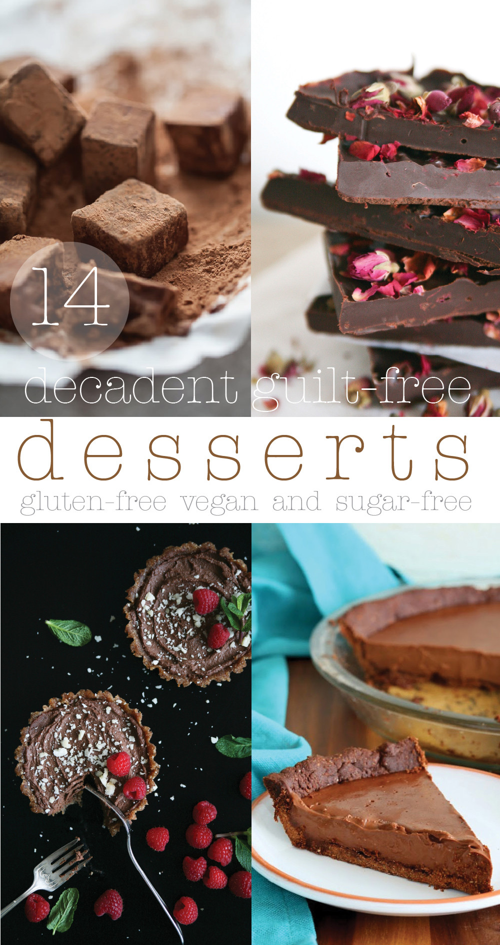 Dairy Free And Gluten Free Desserts
 14 Decadent Guilt free sugar free Desserts Pure Ella