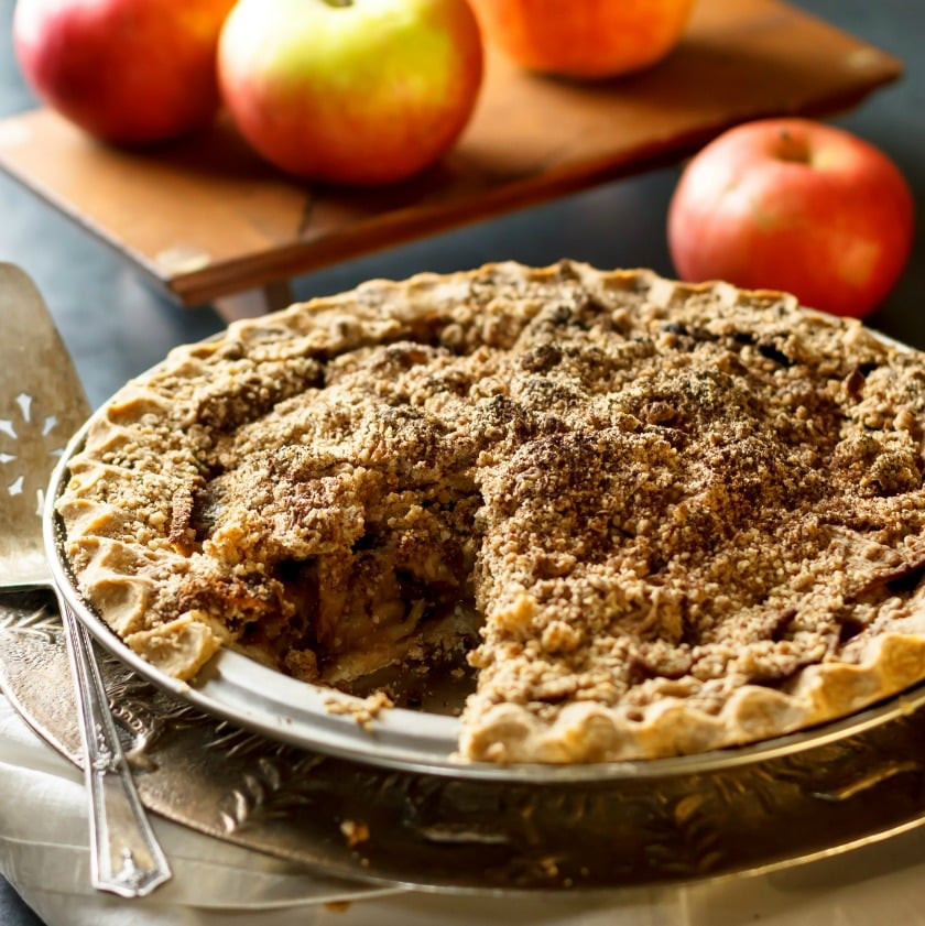 Dairy Free Apple Pie Dairy and Gluten Free Apple Crumble Pie