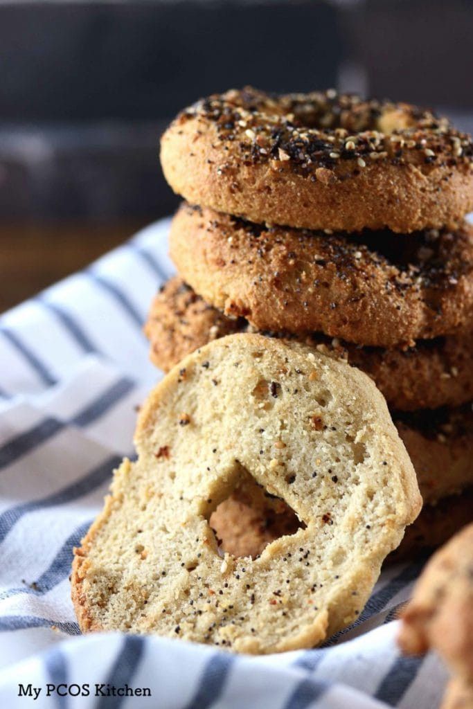 Dairy Free Bagels
 Dairy free Keto Bagels Gluten free Low Carb My PCOS