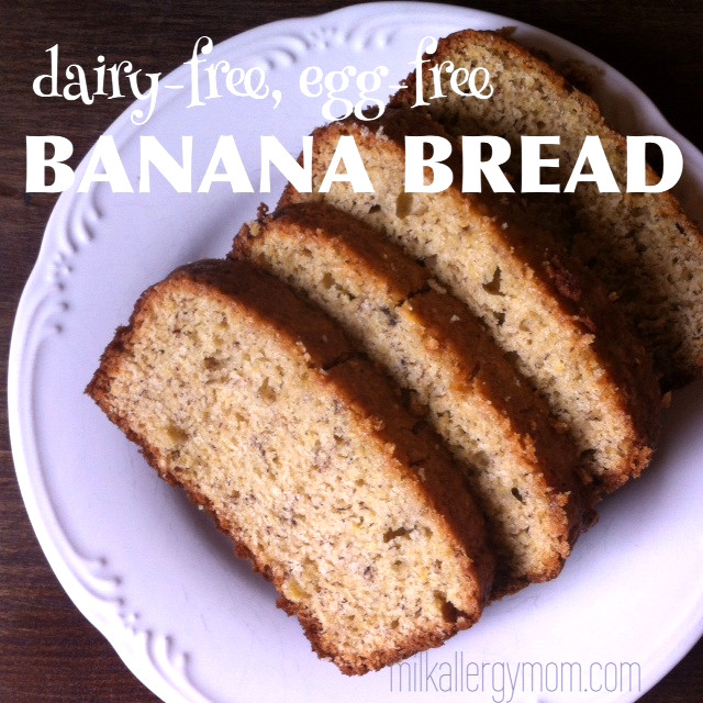 Dairy Free Banana Bread Recipe
 gluten free dairy free egg free banana bread