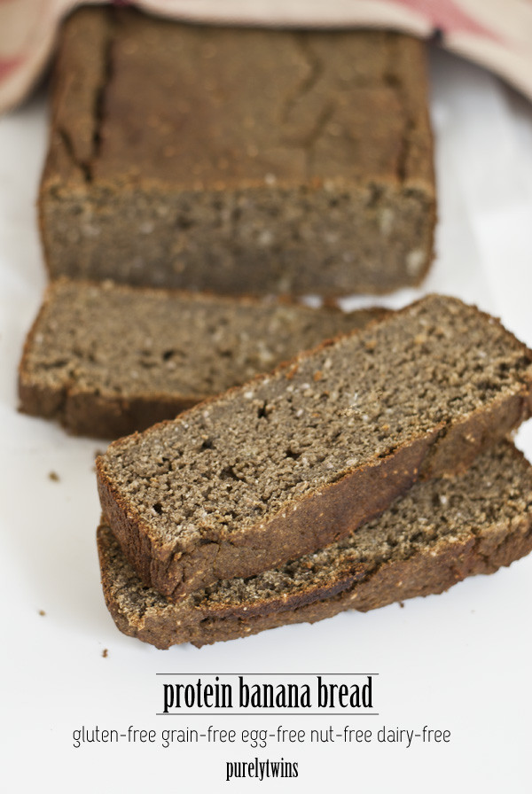 Dairy Free Banana Bread
 protein banana bread gluten grain nut dairy and egg free