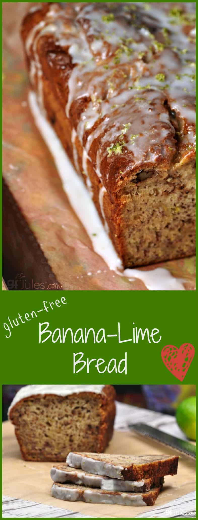 Dairy Free Banana Bread
 Gluten Free Banana Lime Bread Moist & Flavorful gfJules