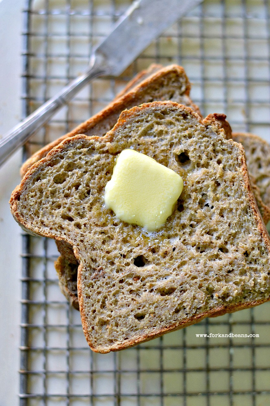 Dairy Free Bread Recipe Gluten Free Vegan Bread Fork and Beans