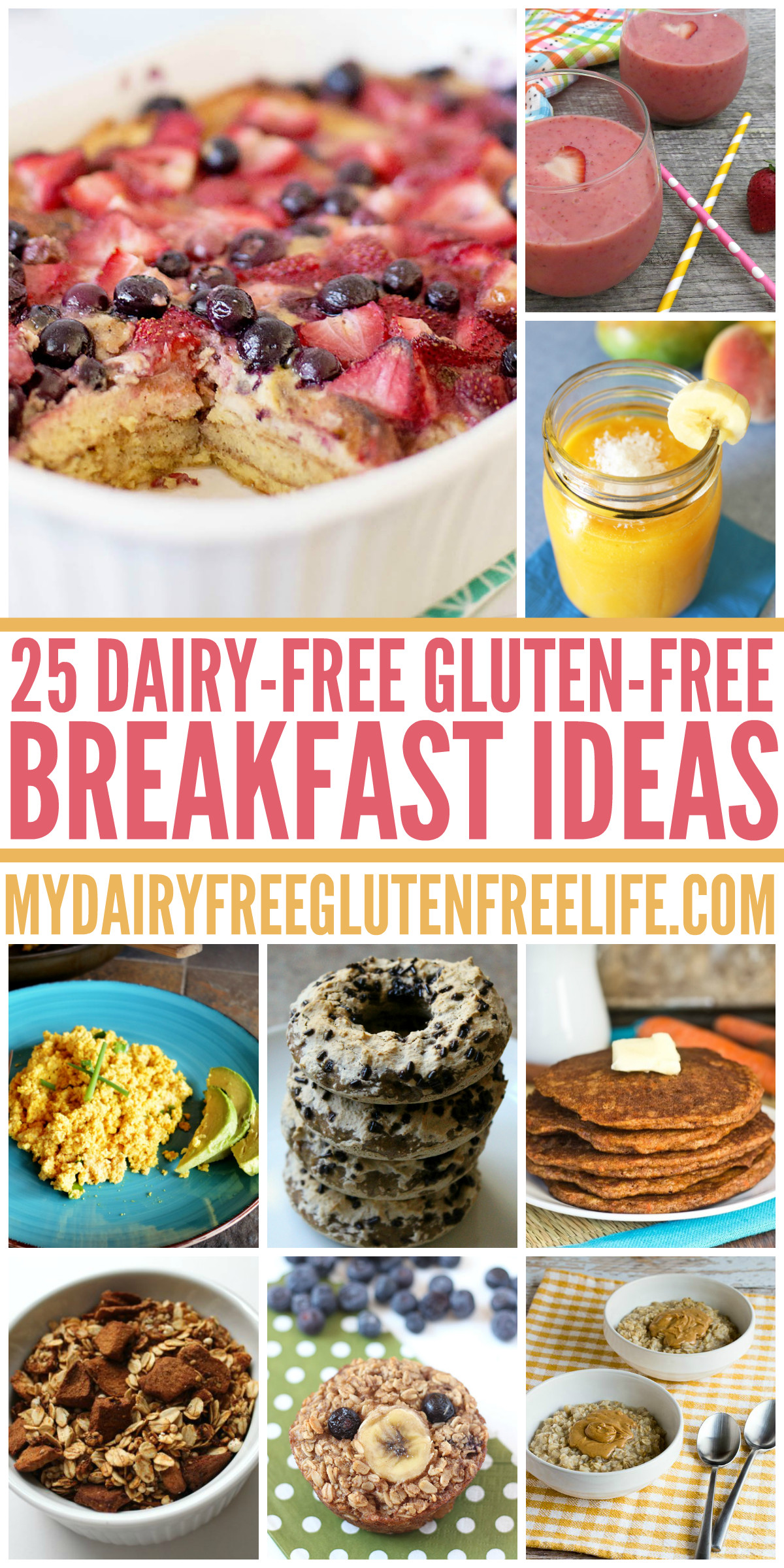Dairy Free Breakfast Recipes
 25 Dairy Free Gluten Free Breakfast Ideas My DairyFree