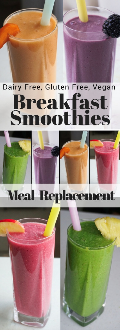 Dairy Free Breakfast Smoothies
 Healthy Breakfast Smoothies As Meal Replacement