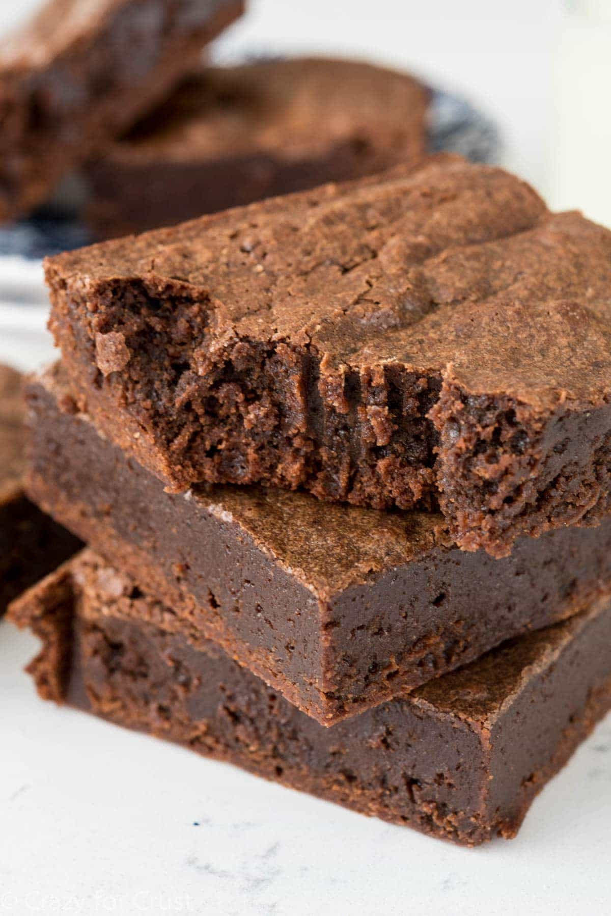Dairy Free Brownies
 French Silk Brownies Crazy for Crust
